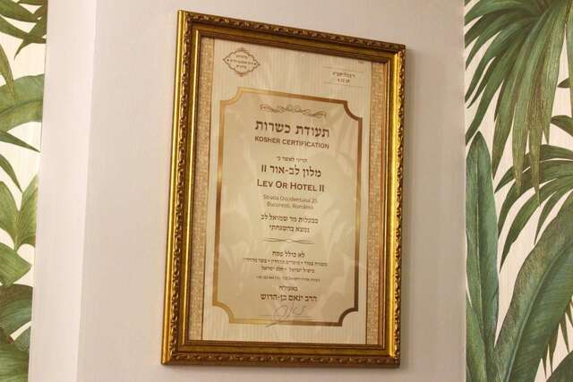 Отель Kosher Hotel Lev Or Бухарест-25